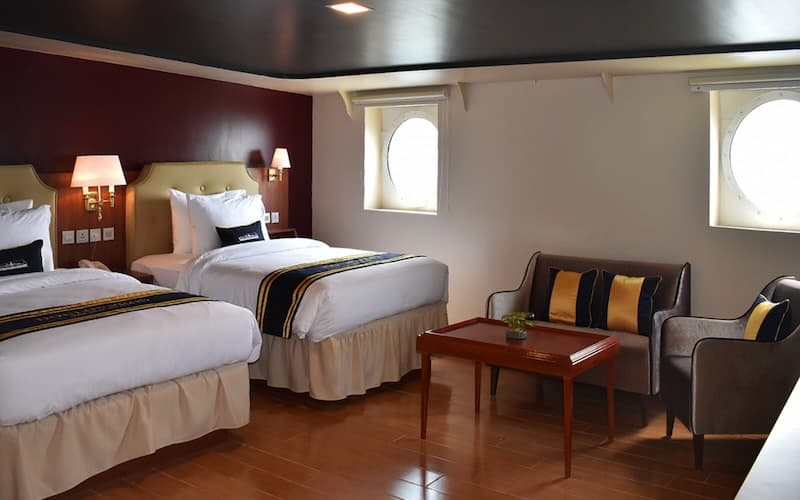 ドゥロス・フォス・ザ・シップホテルのデラックス・プラス ツインベッドルーム