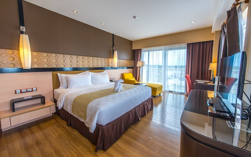 グランド ラゴイ ホテル ビンタンのデラックスルーム