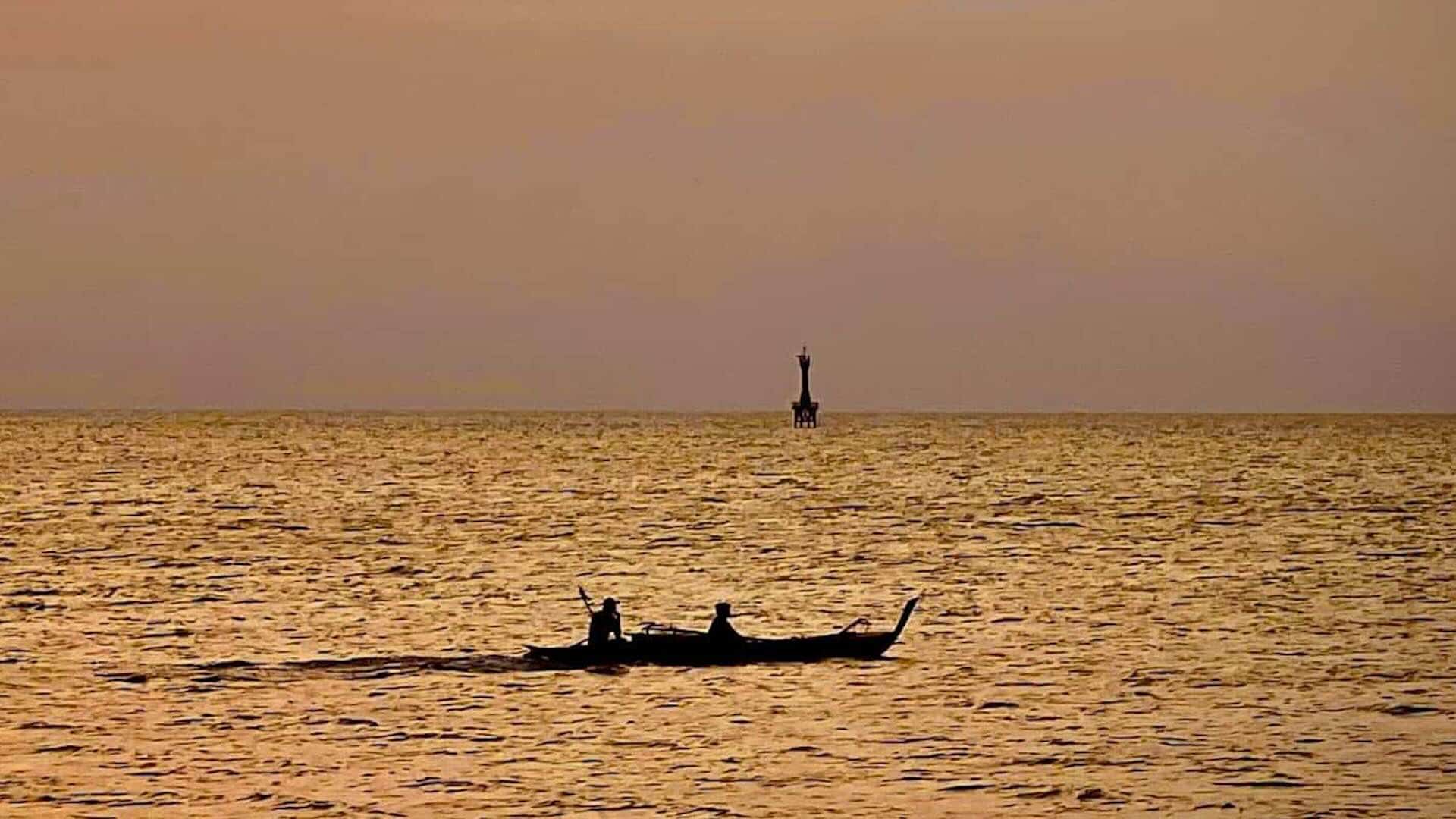 ビンタン島のノスタルジックな風景