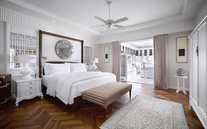 ザ・サンチャヤ・ビンタンのヴァンダ・ヴィラ メインベッドルーム